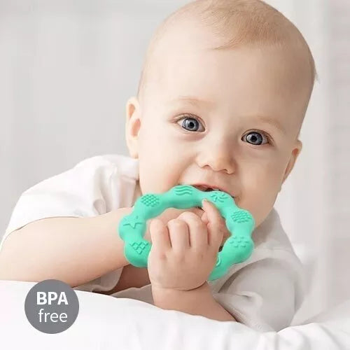 Kramtukas silikoninis BabyOno RING, 825/03