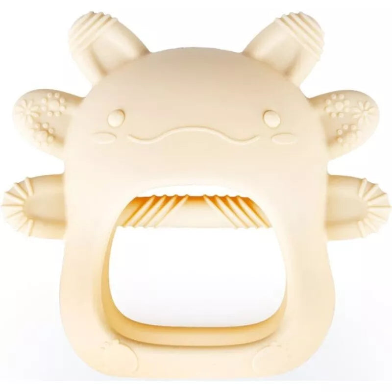 Kramtukas silikoninis GiliGums AXOLOTL Ecru