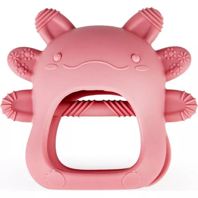 Kramtukas silikoninis GiliGums AXOLOTL Pink