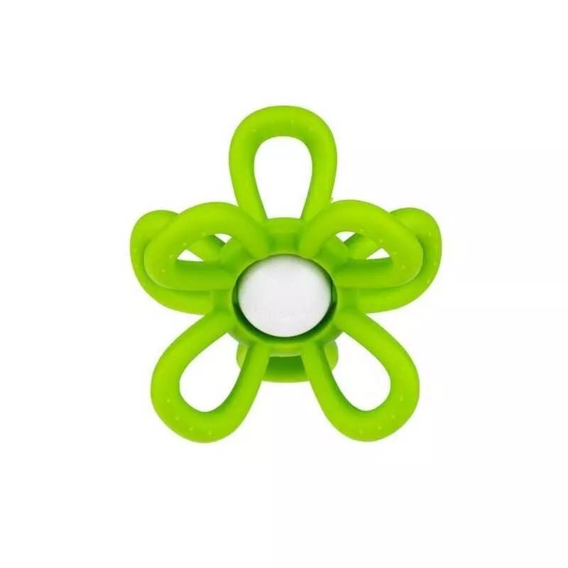 Kramtukas silikoninis GiliGums FLOWER Green