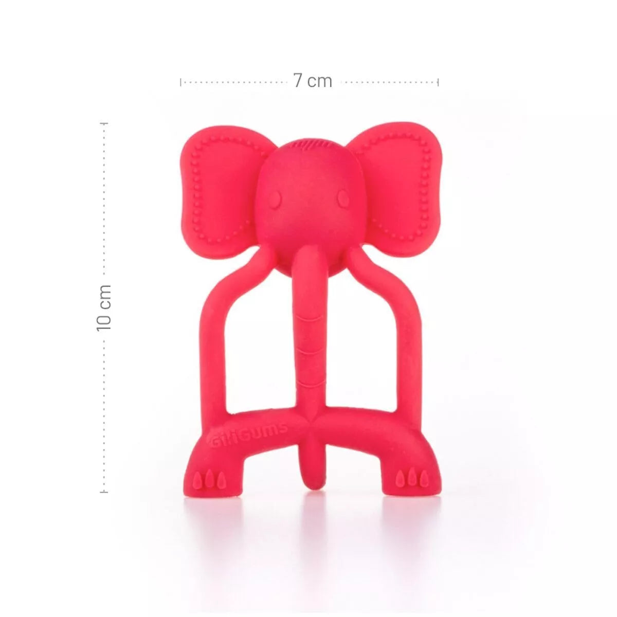 Kramtukas silikoninis GiliGums SLIM ELEPHANT