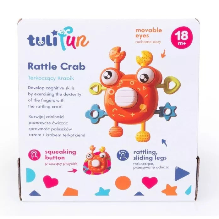 Lavinantis žaislas Dumel RATTLE CRAB