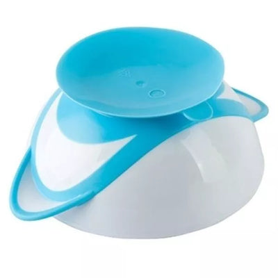 Lėkštė limpančiu dugnu + šaukštelis BabyOno 1063/01