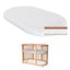 Lovylė-Tranformeris 9in1 INGVART SMART Natural+3 čiužiniai