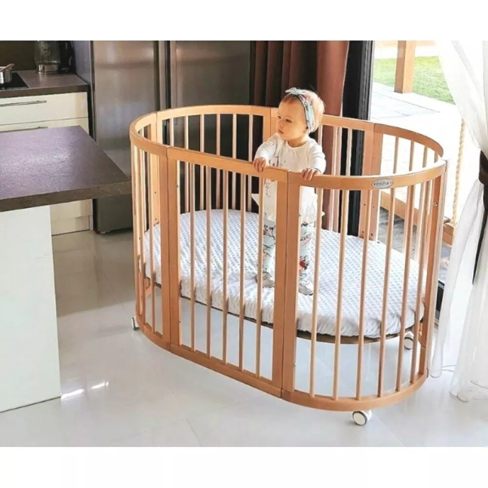Lovylė-Tranformeris 9in1 INGVART SMART Natural+3 čiužiniai