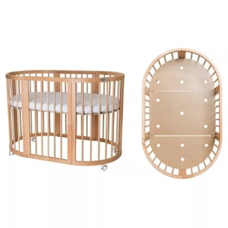 Lovylė-Tranformeris 9in1 INGVART SMART Natural+3 čiužiniai
