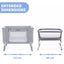 Lovytė Chicco NEXT2ME FOREVER ASH Grey