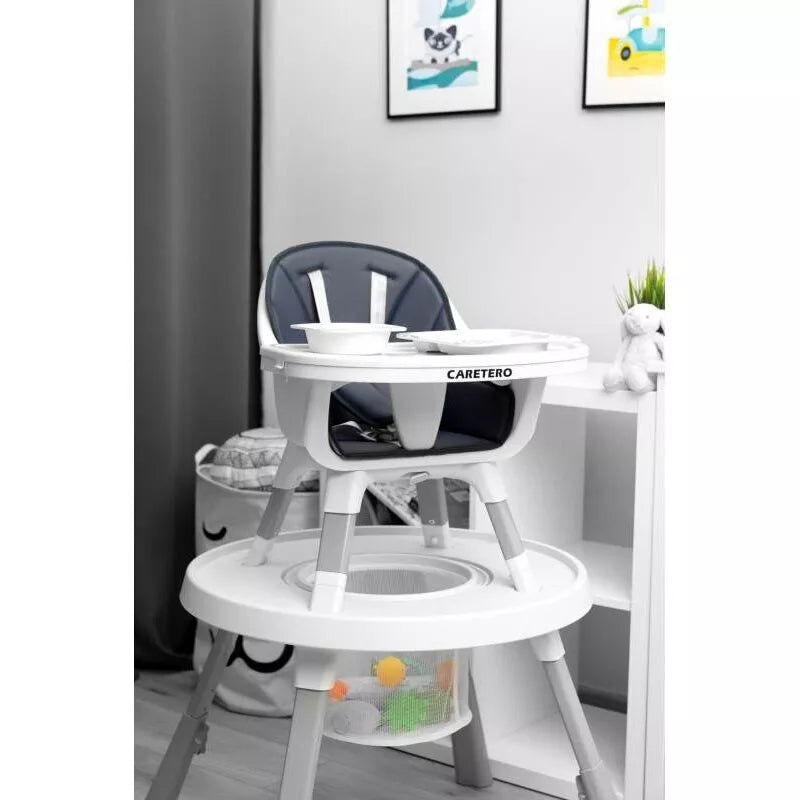 Maitinimo kėdutė Caretero VELMO 3in1 Blue