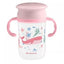 Mokomasis puodelis su rankenomis DEEP SEA 360° Pink
