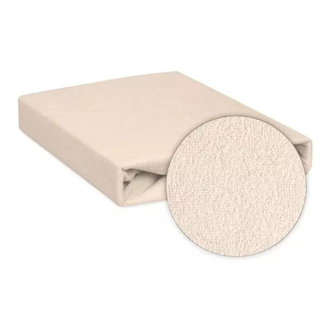 Paklodė Frotte neperšlampama su guma 60 Ecru