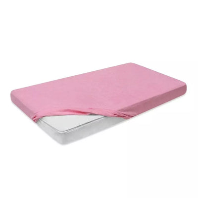 Paklodė JERSEY neperšlampama su guma 60Pink