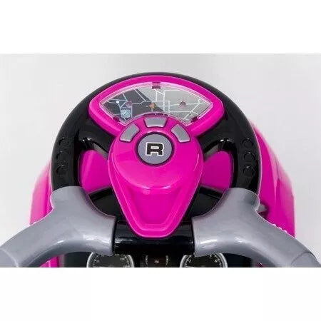 Paspiriama mašina-stumdukas 614R Pink