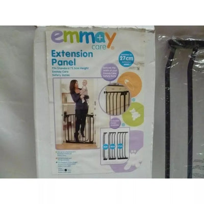 Praplatinimas Apsauginiams varteliams EMMAY CARE, 27cm, Black