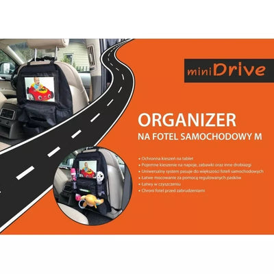 Sėdynės apsauga su kišenėmis, Organaizeris MiniDrive M