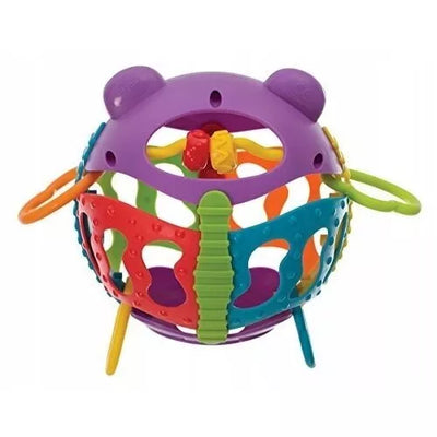 Sensorinis barškutis Kamuoliukas PlayGro ROLY POLY
