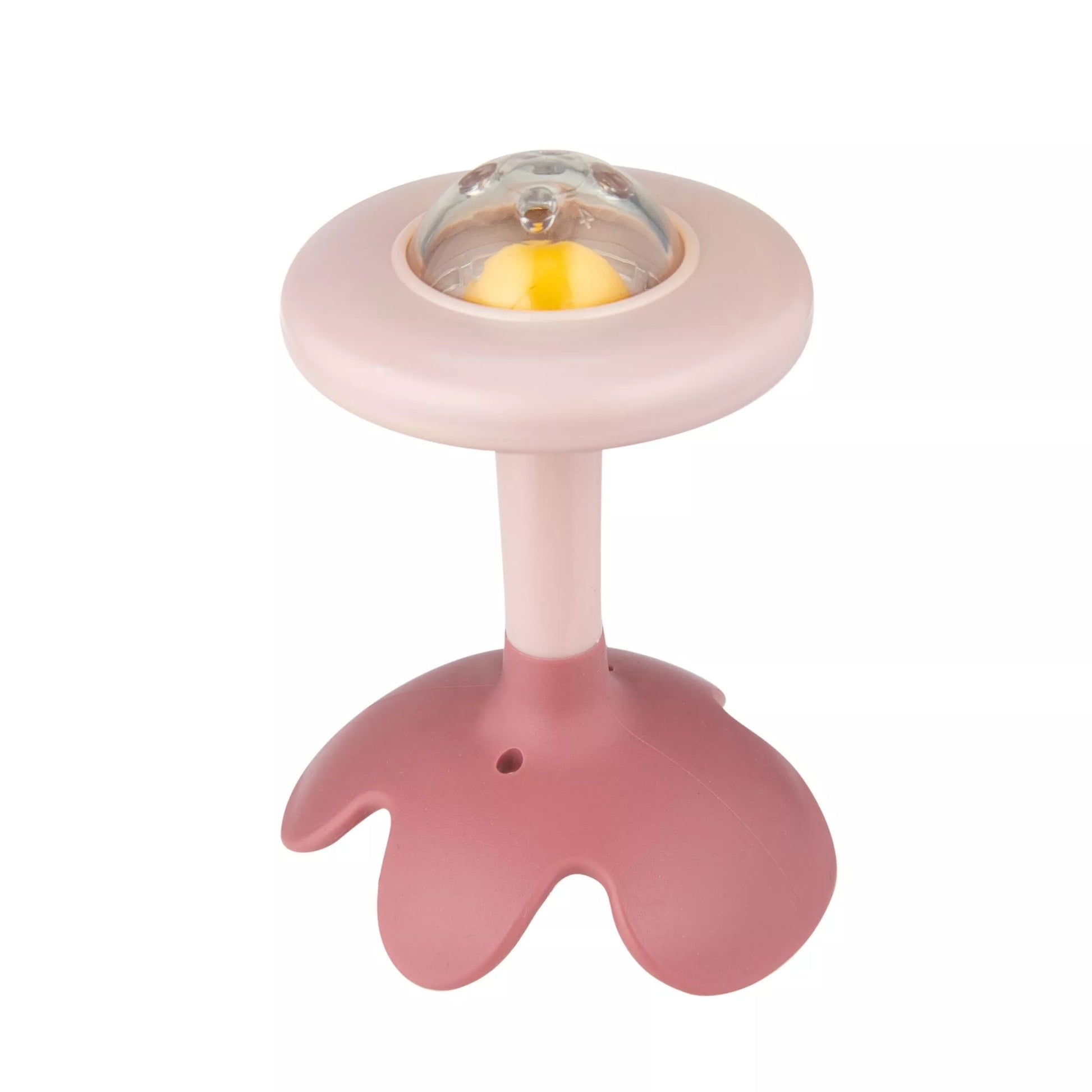 Sensorinis barškutis su kramtuku Canpol 56/610 Pink