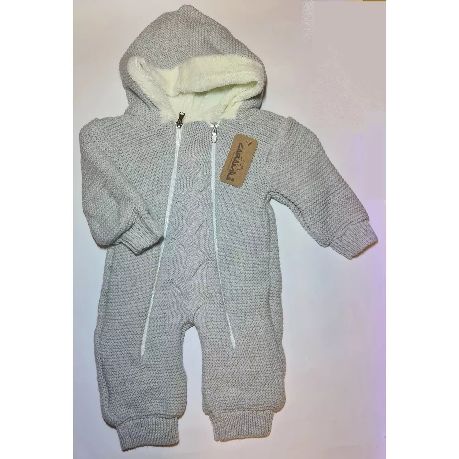 Šiltas kombinezonas kūdikiui GARAMINI Grey