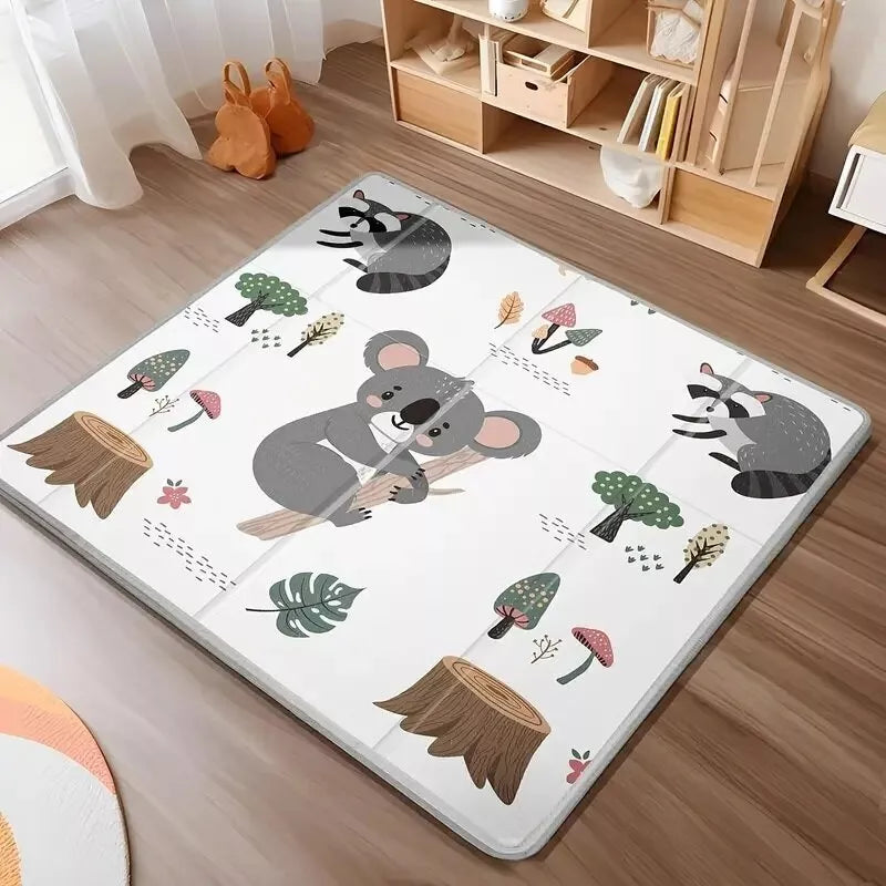 Sulankstomas, dvipusis putplasčio kilimėlis KOALA