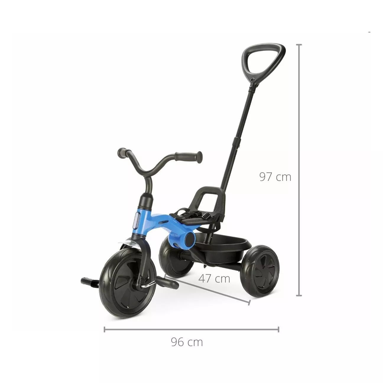 Triratukas QPlay ANT PLUS Sky Blue