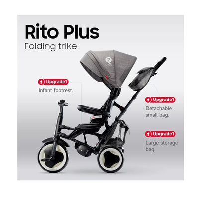 Triratukas QPlay RITO PLUS Grey