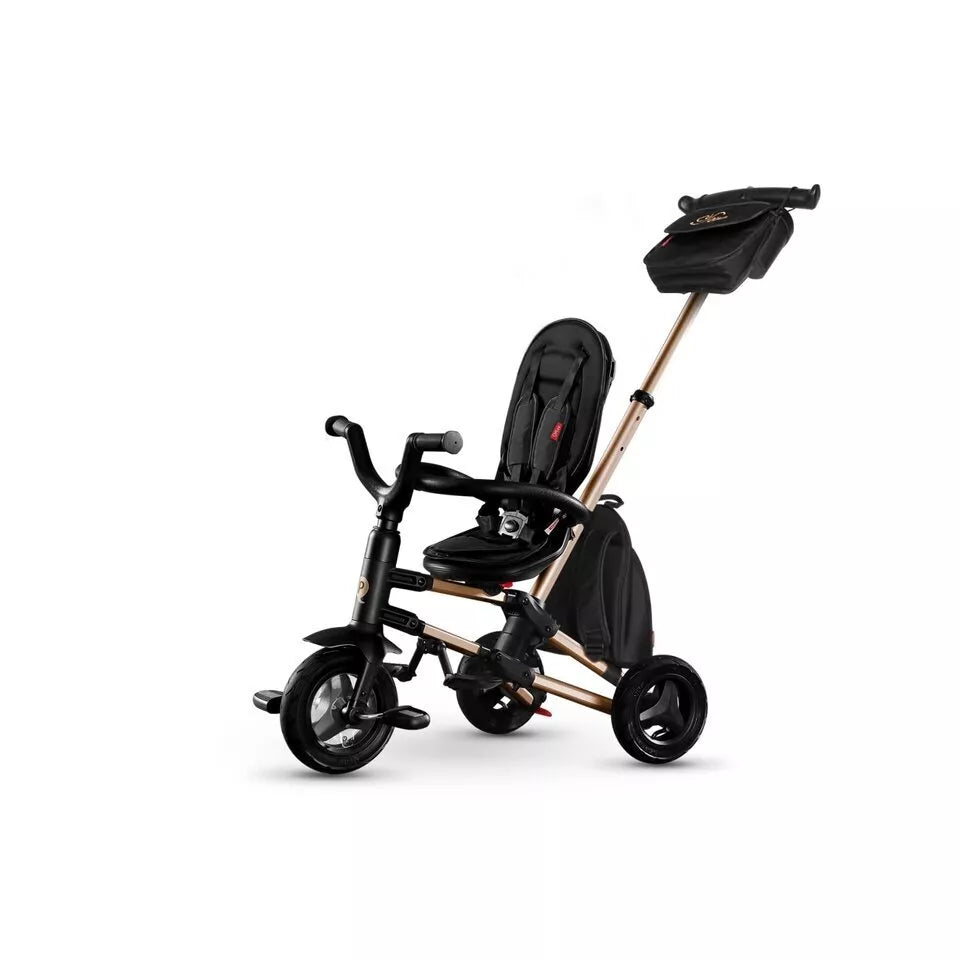 Triratukas sulankstomas  QPlay  NOVA+Rubber GOLD