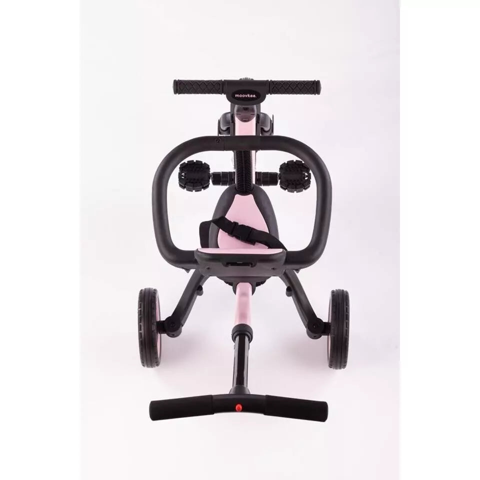 Triratukas transformeris MOOVKEE  6in1 MIKE PRO Sweet Pink