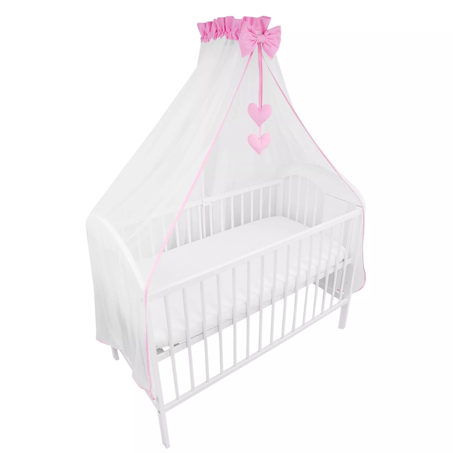 Užuolaidėlė-baldakimas lovytei D.Pink