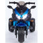 Vaikiškas elektrinis motociklas T1500-12V-EVA -Lakuotas, Blue