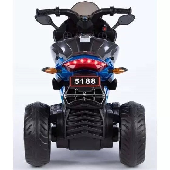 Vaikiškas elektrinis motociklas T1500-12V-EVA -Lakuotas, Blue