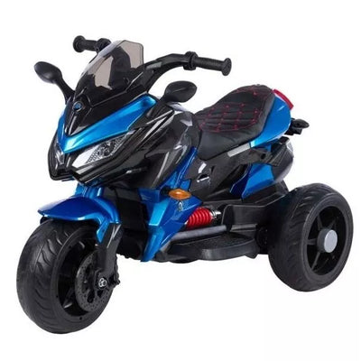 Vaikiškas elektrinis motociklas T1500-12V-EVA -Lakuotas, Blue