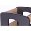 Virtuvės bokštelis vaikams Drewex KITCHEN HELPER Graphite/Oak
