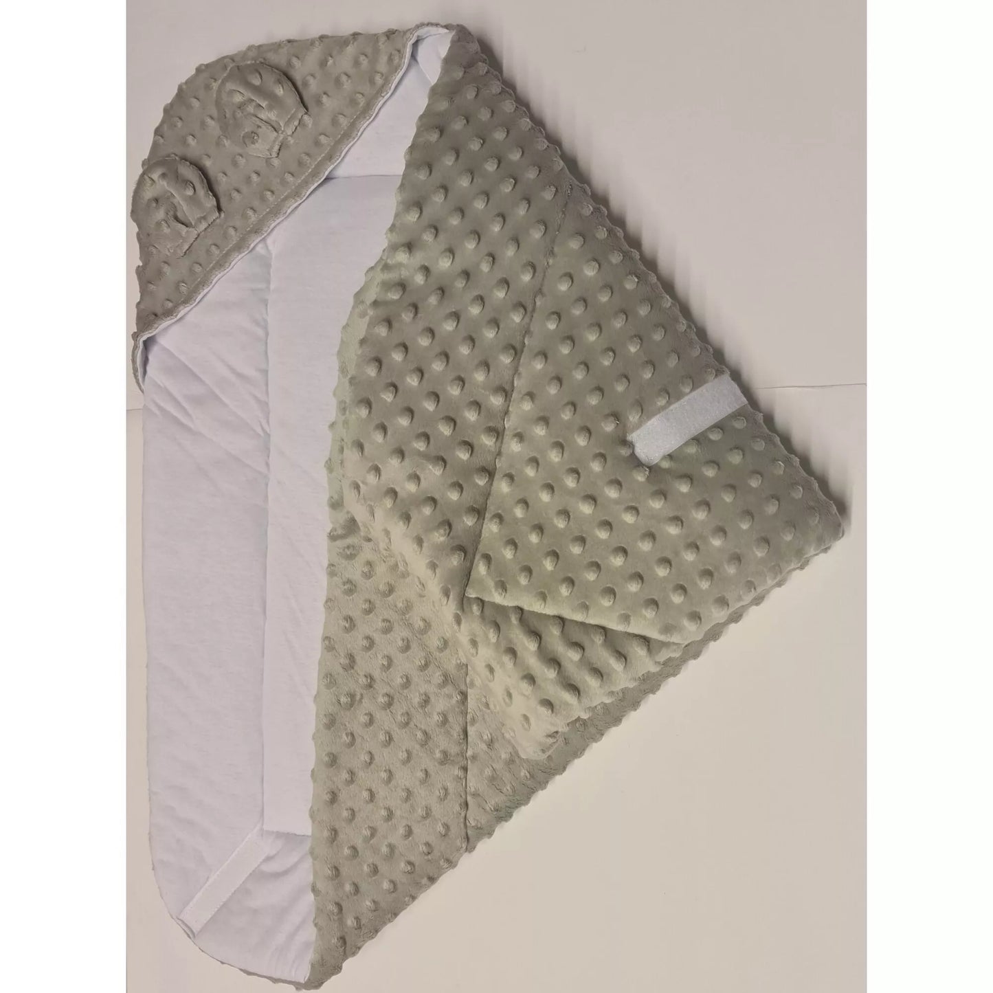 Vokelis-pledukas DuetBaby MINKI Grey