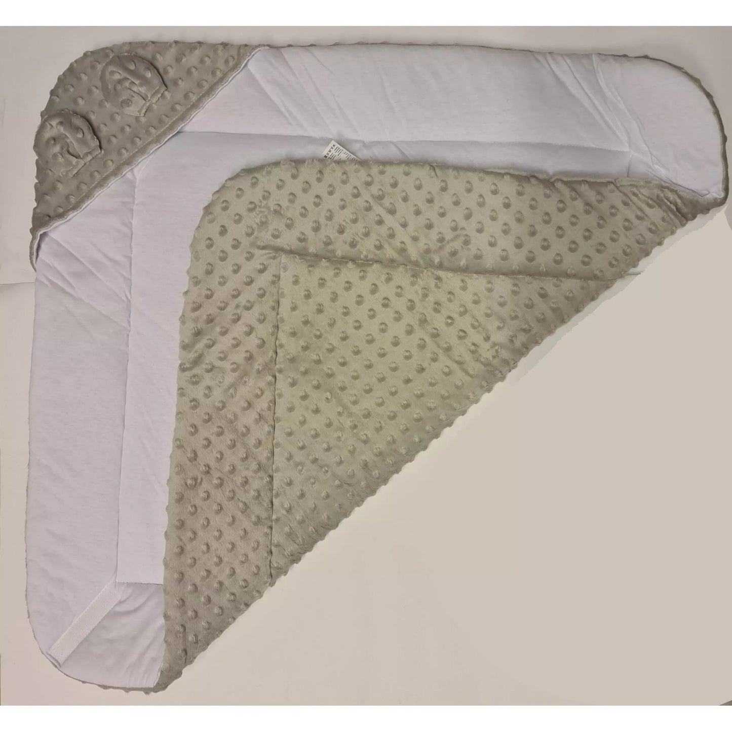 Vokelis-pledukas DuetBaby MINKI Grey