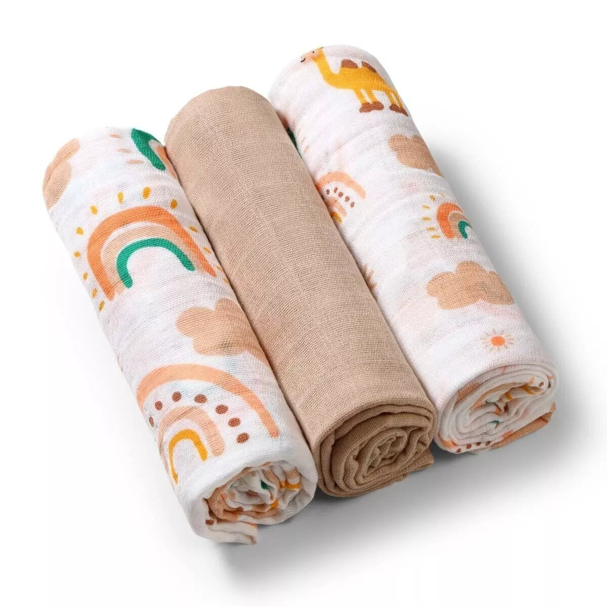 Vystyklai MUSLIN BabyOno 348/08-3 vnt