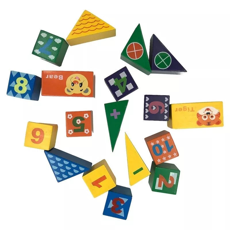 Žaislas medinis Smily Play KARUTIS SU KALADĖLĖMIS, DT6084