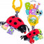 Vibruojantis Žaislas-pakabukas BaliBazoo LADYBUG