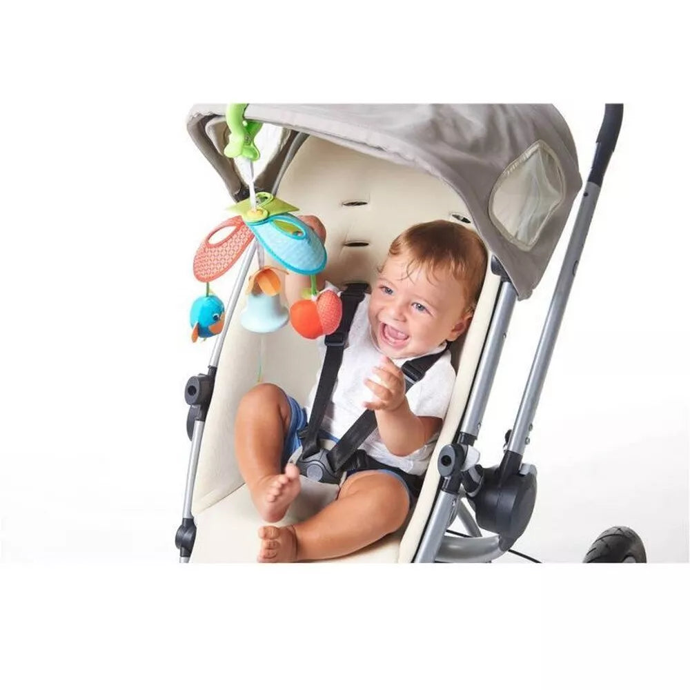 Žaislas-pakabukas Tiny Love Mini Mobile Pack & Go Fresh Meadow Days