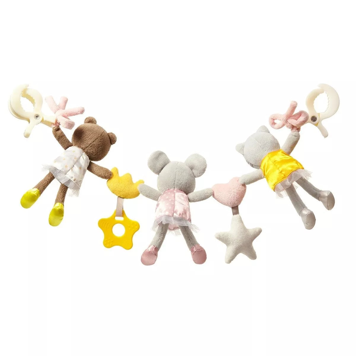 Žaislas prie vežimėlio pakabinamas BabyOno BALLERINAS, 1441